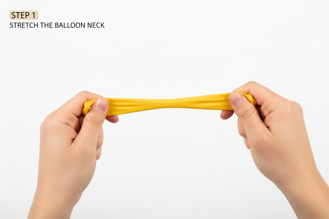 So machst du den perfekten Ballonknoten - PartyBalloon