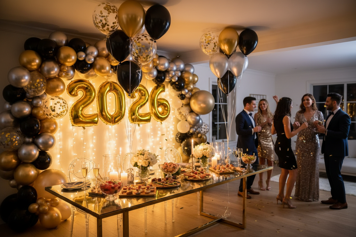 Silvester-Party mit Ballons – ready for 2026? 🎉 mit PartyBalloon - PartyBalloon